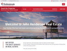 Tablet Screenshot of prohenderson.com.au
